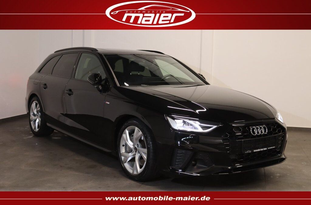 Audi A4 Av. 45 TDI quattro S line-Navi-LED-Pano-Leder