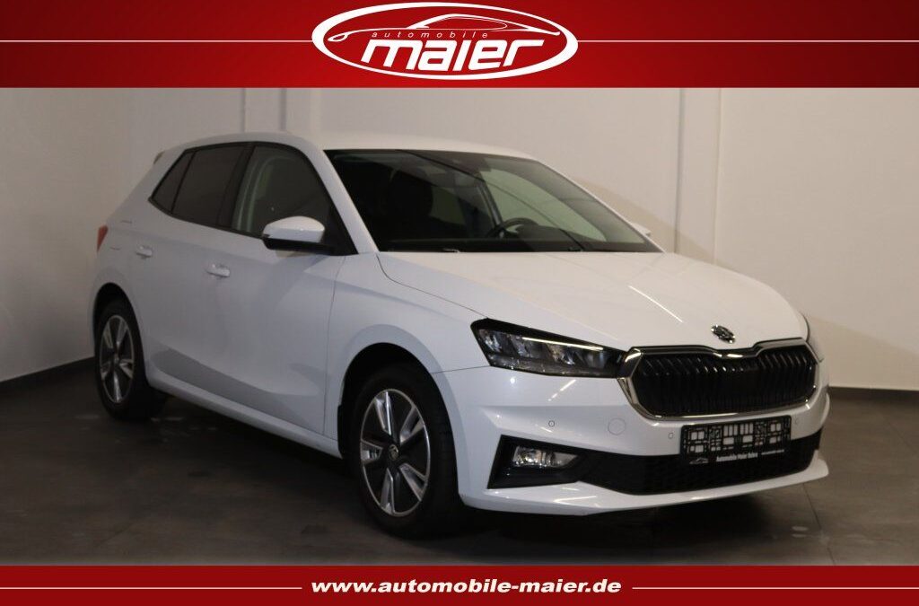 Skoda Fabia 1.0 TSI Ambition-Navi-Apps-LED-DAB-PDC-SHZ