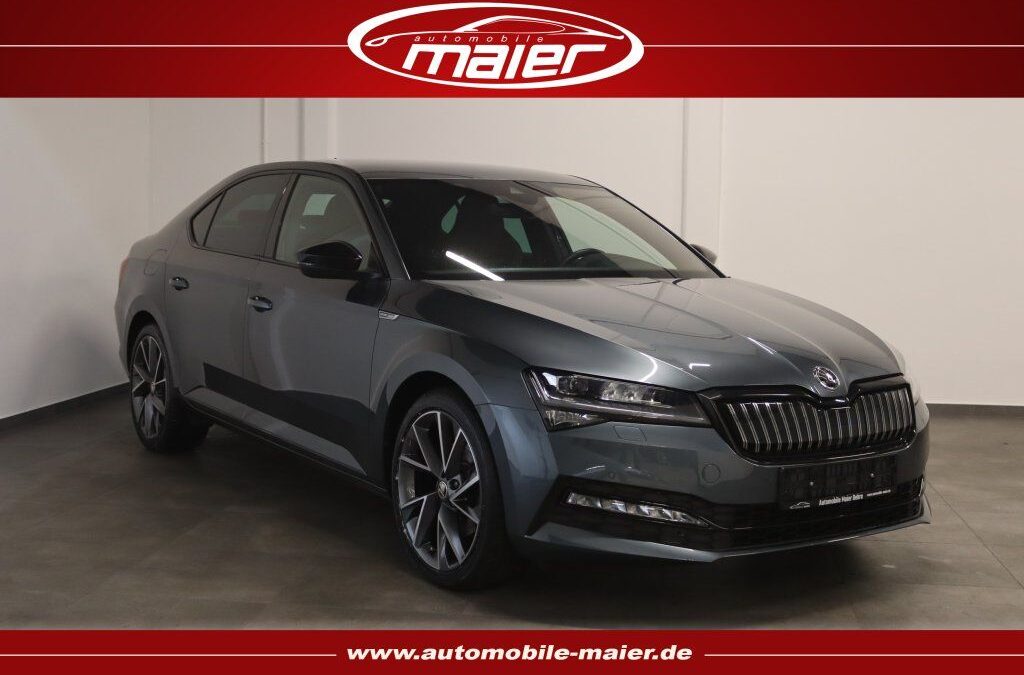 Skoda Superb SportLine iV-Virtual-Kamera-Navi-ACC-LED-